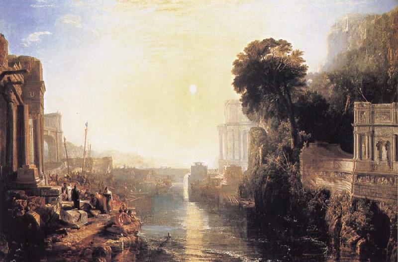Joseph Mallord William Turner Dido Building Carthage or the rise of the Carthaginian Empire France oil painting art